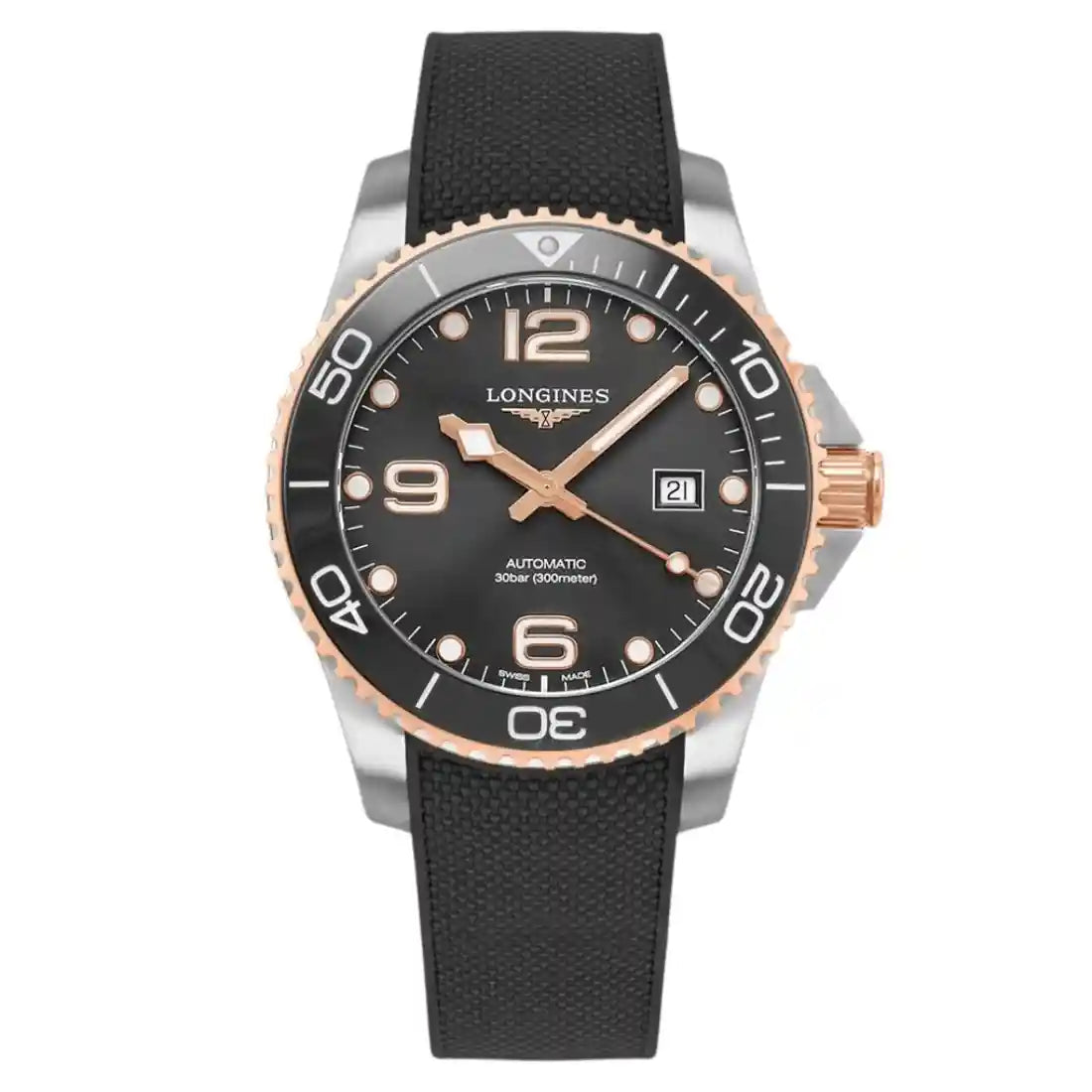 Longines HydroConquest Automatic Grijs 43 mm