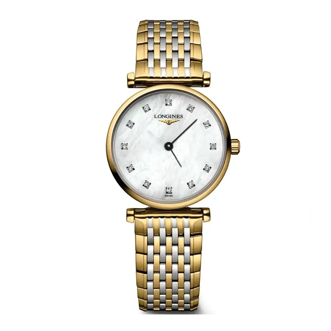 Longines La Grande Classique Quartz met parelmoer, 24 mm