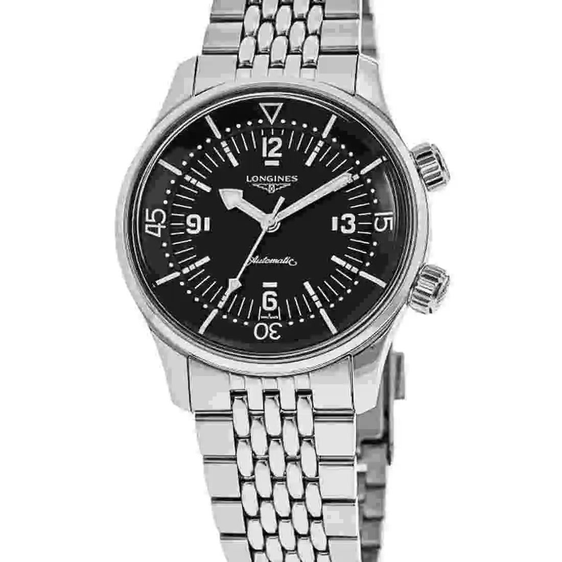 Longines Legend Diver Automatic Black 39mm