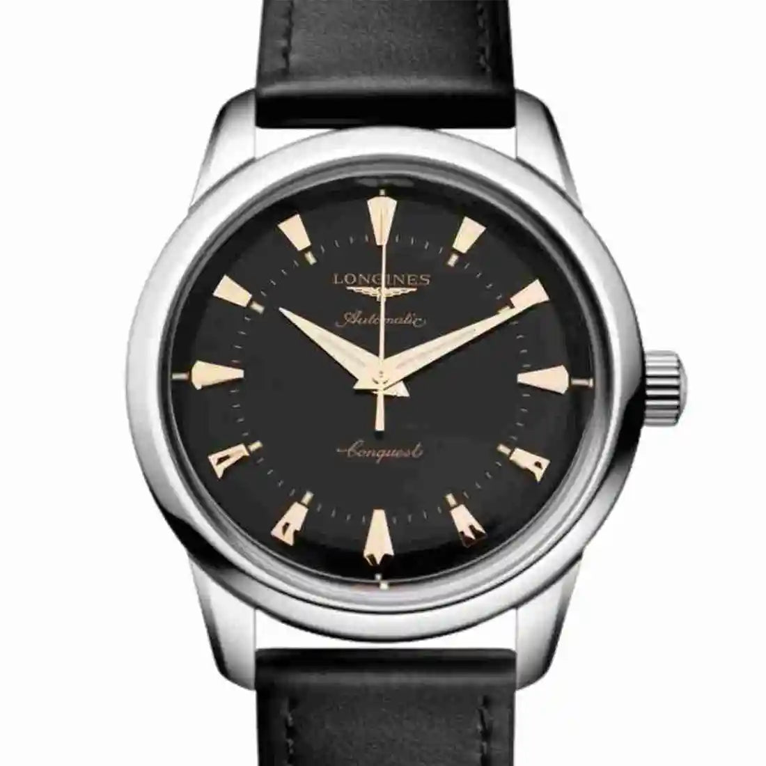 Longines Longines Heritage Automatic Zwart 38 mm