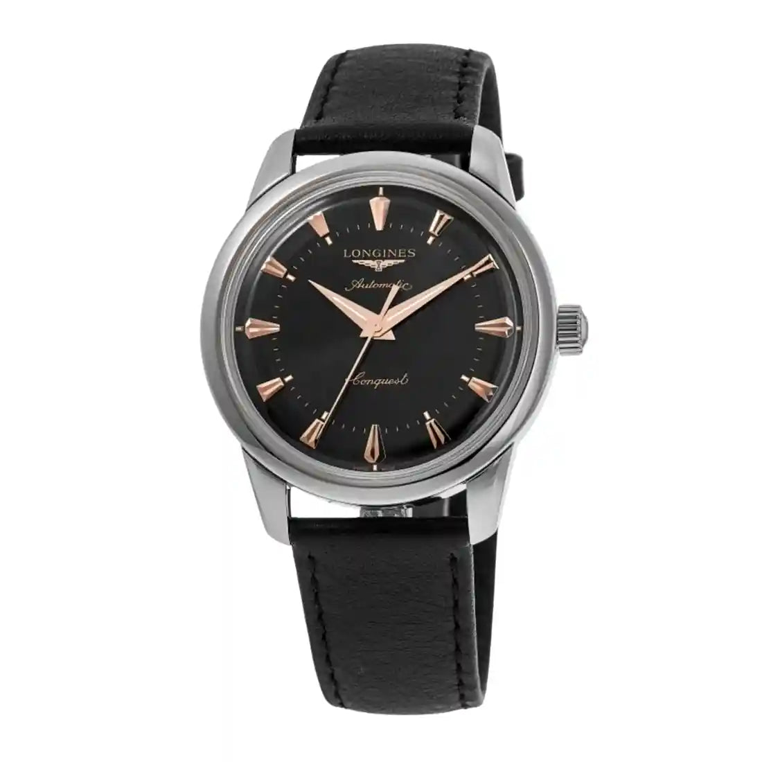 Longines Longines Heritage Automatic Zwart 40 mm