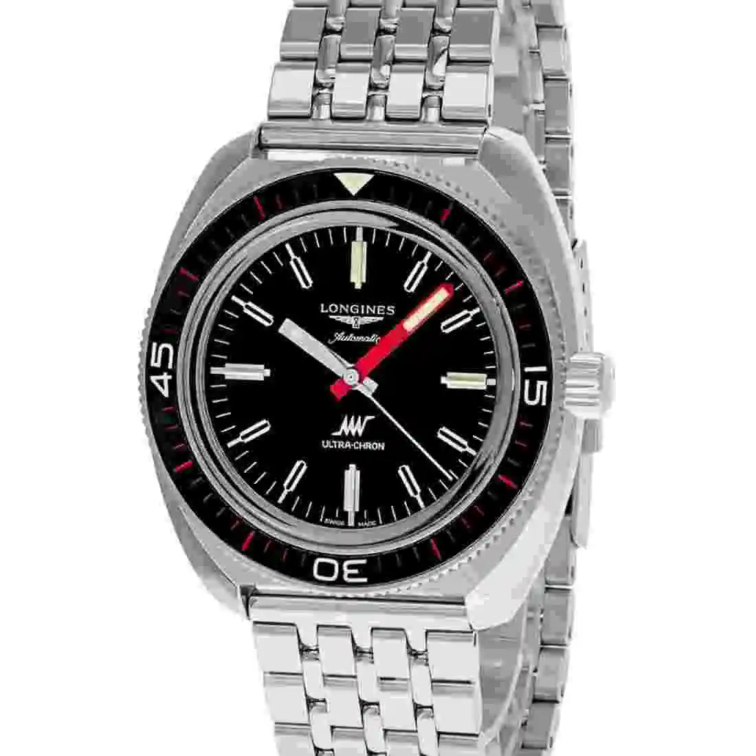 Longines Longines Heritage Automatic Zwart 43 mm