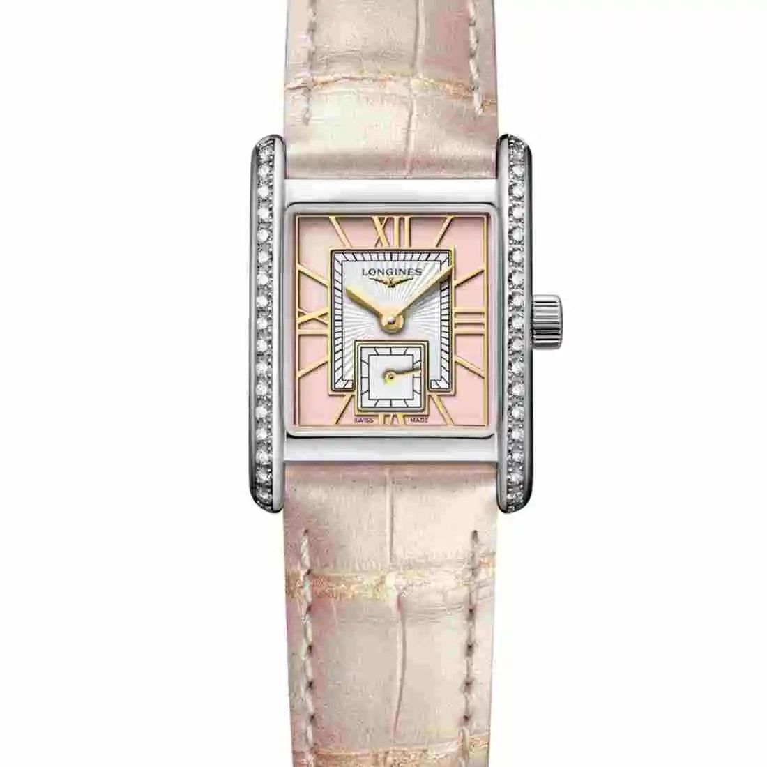 Longines Mini DolceVita Quartz Pink 29mm