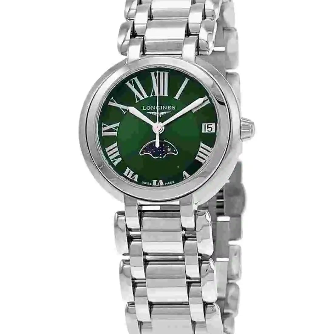 Longines PrimaLuna Quartz Green 31mm