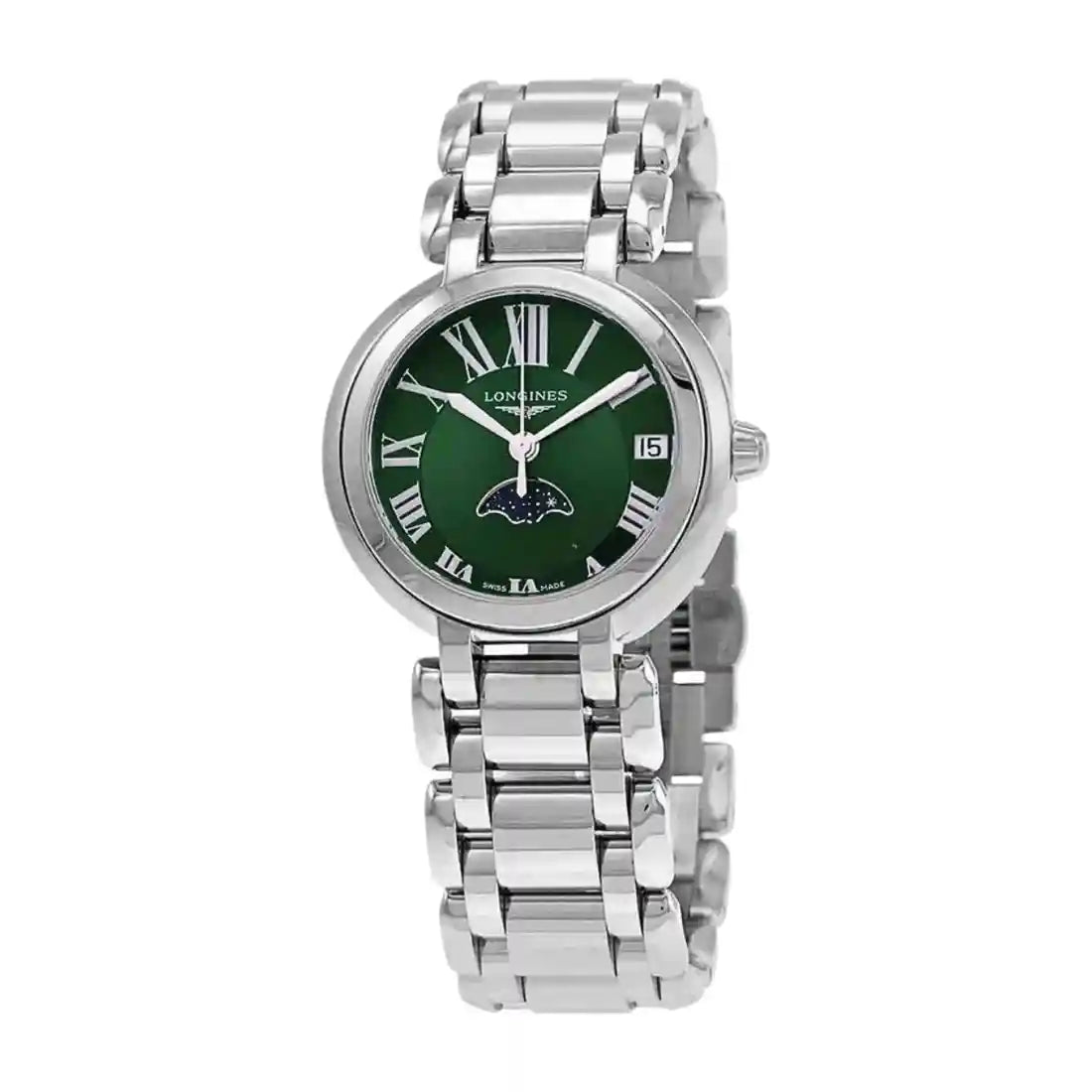 Longines PrimaLuna Quartz Green 31mm