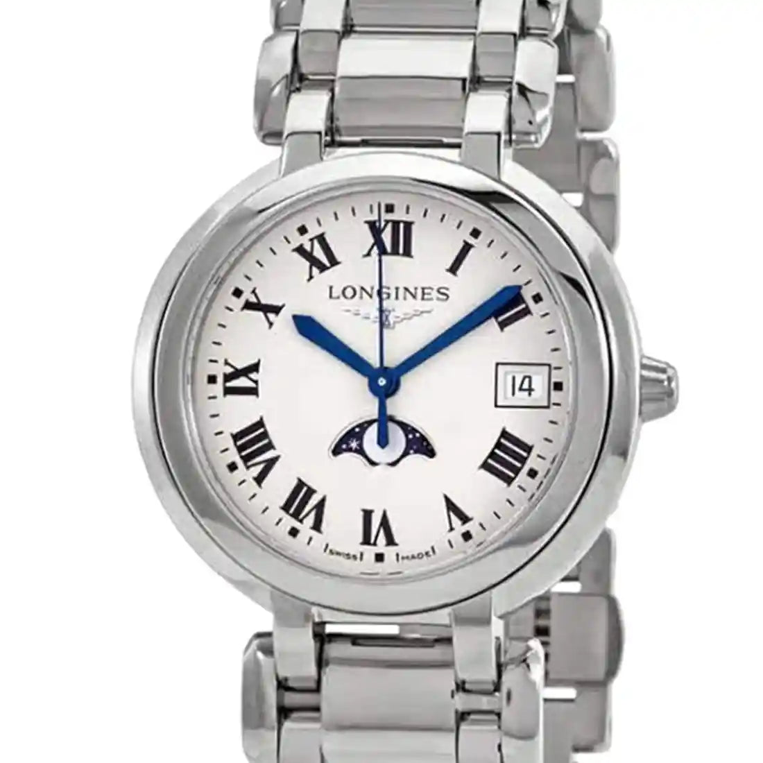 Longines PrimaLuna Quartz Silver 30mm