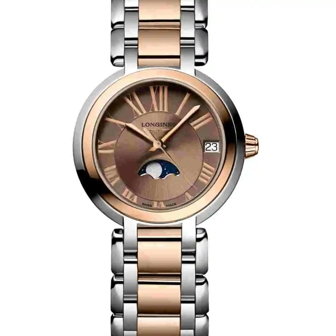 Longines PrimaLuna quartz taupe 30mm