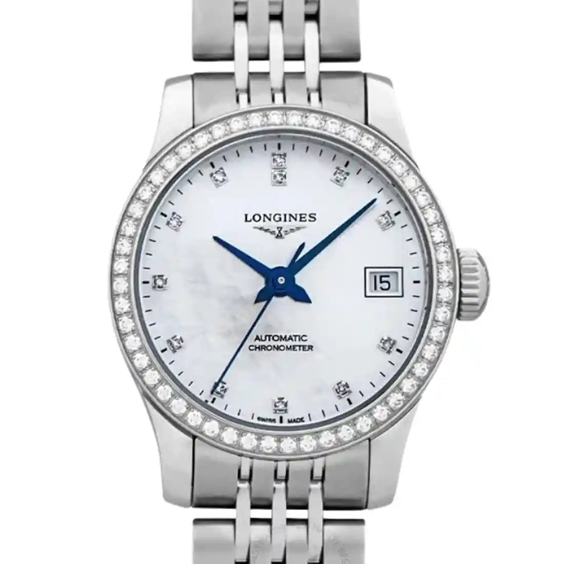 Longines Record Automatique Mère De Perle