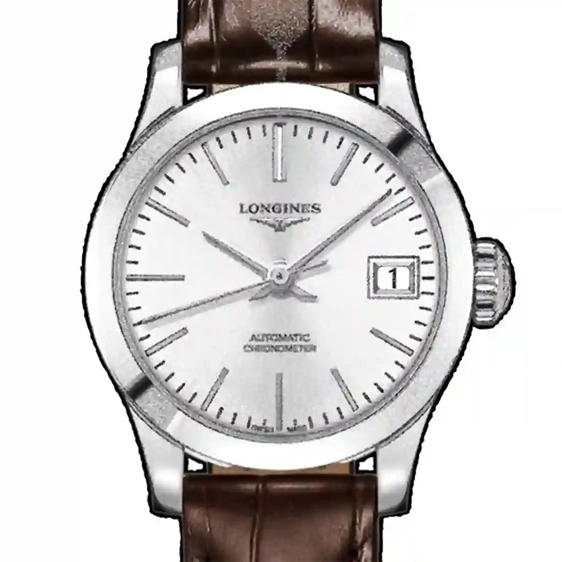 Longines Record Automatik Silber