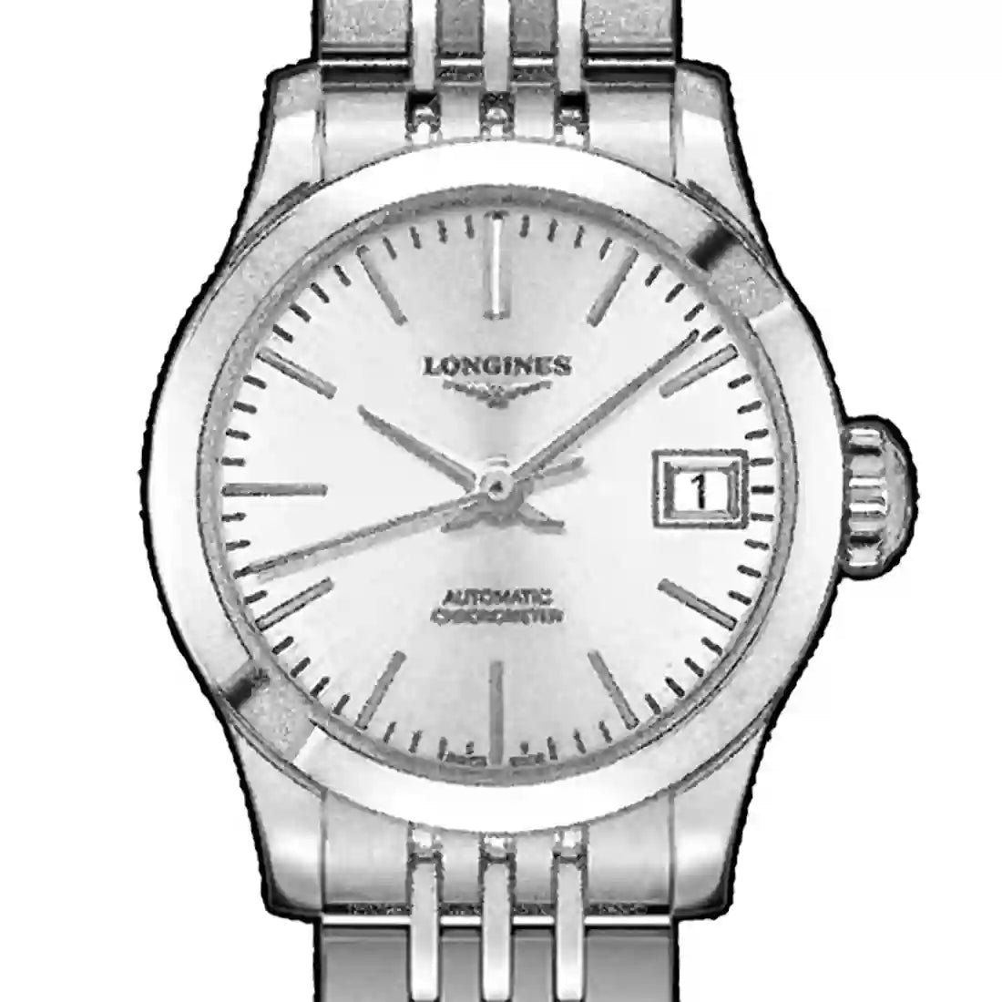 Longines Record Automatik Silber