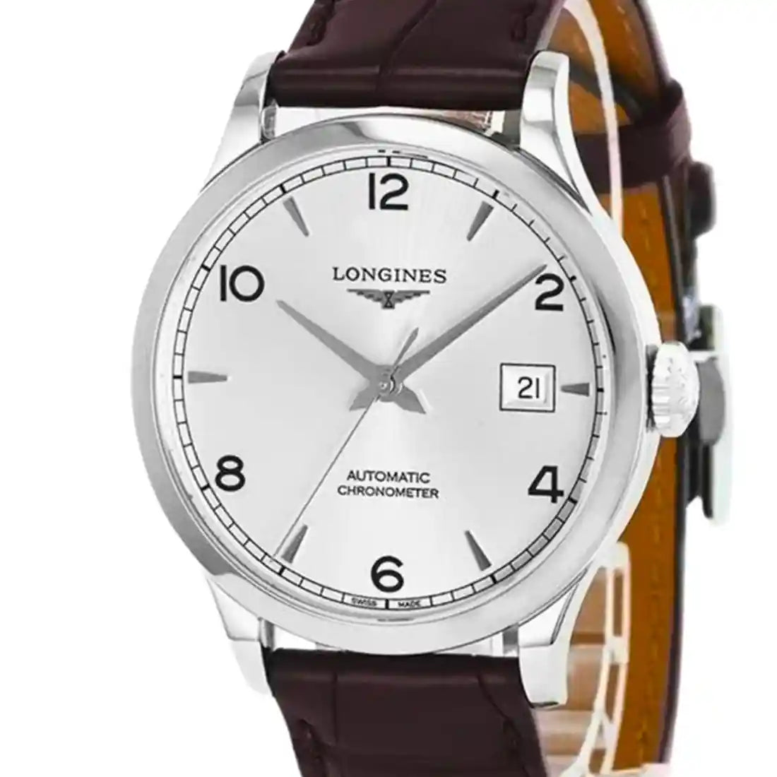 Longines Record Automatik Silber