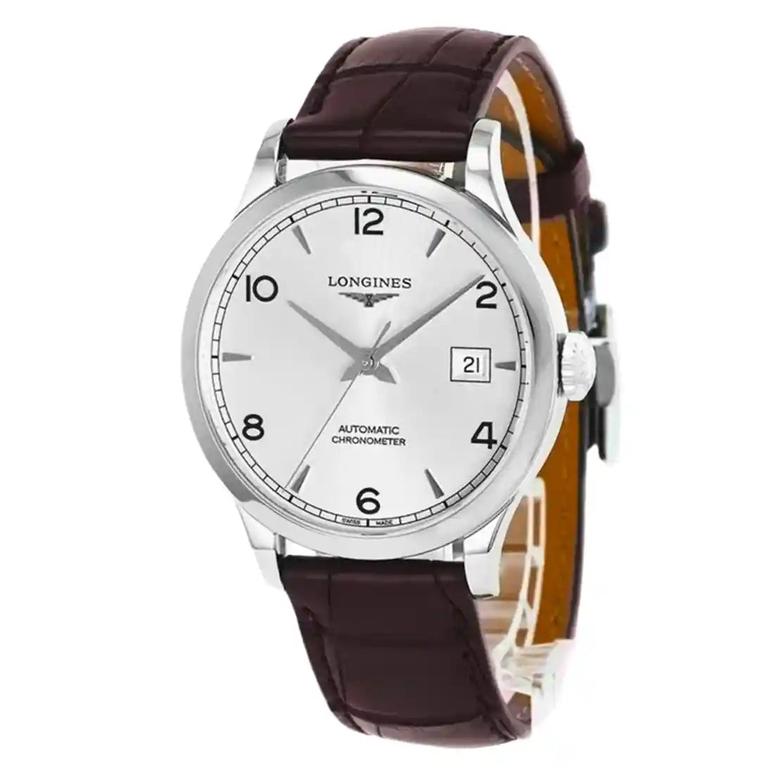 Longines Record Automatik Silber