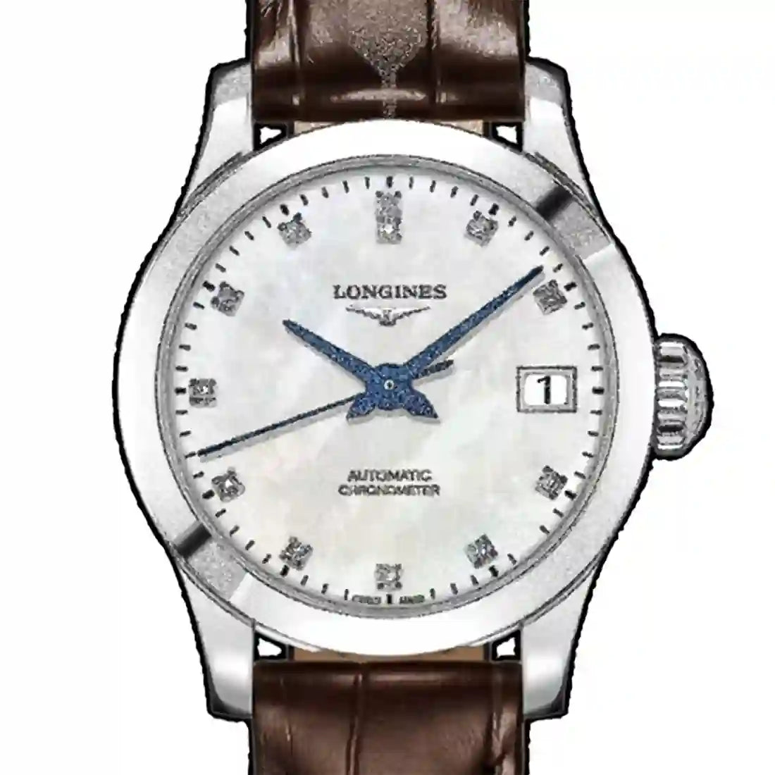 Longines Record Automatik Perlmutt