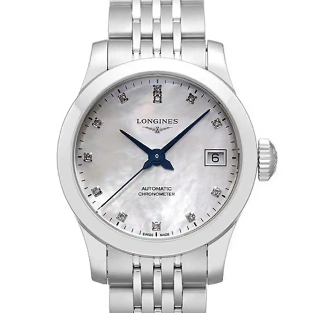 Longines Record Automatic Mother of Pearl 26mm