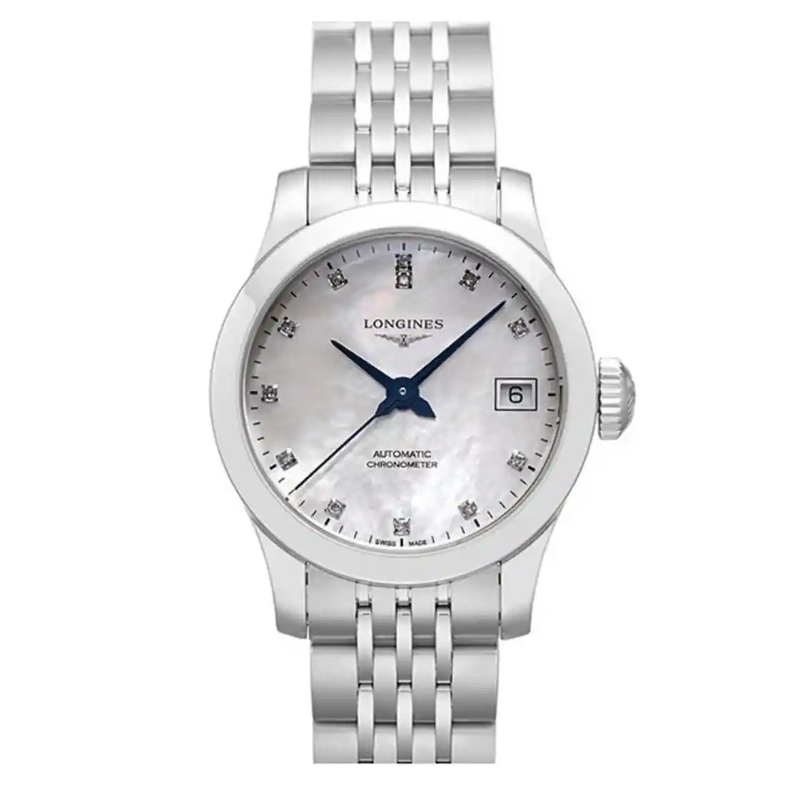 Longines Record Automatic Mother of Pearl 26mm