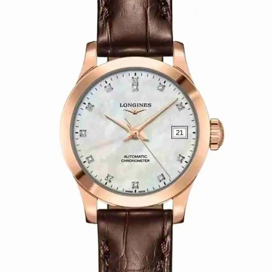 Longines Record Automatic Mother of Pearl 26mm
