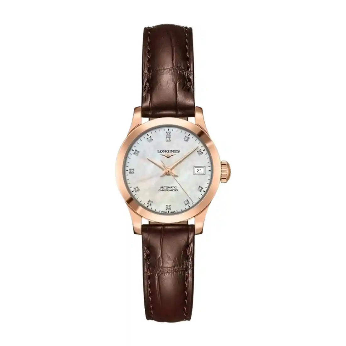 Longines Record Automatic Mother of Pearl 26mm