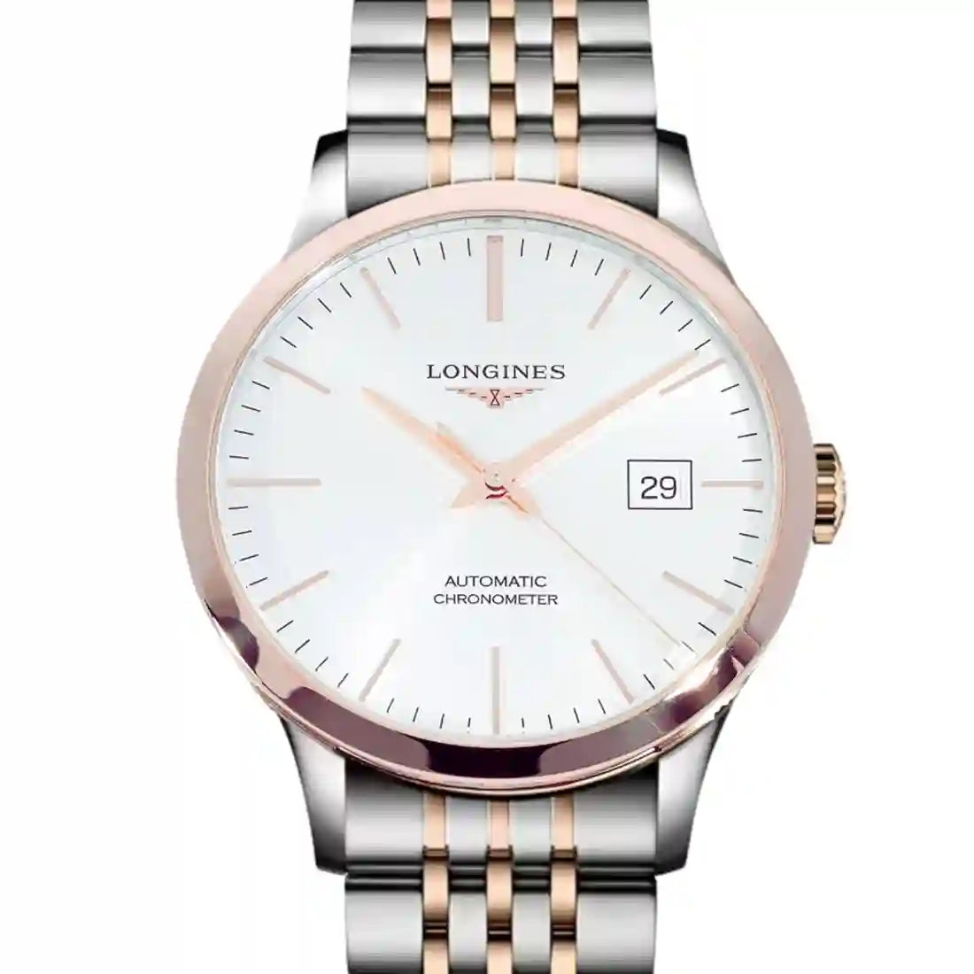 Longines Record Automatik Silber