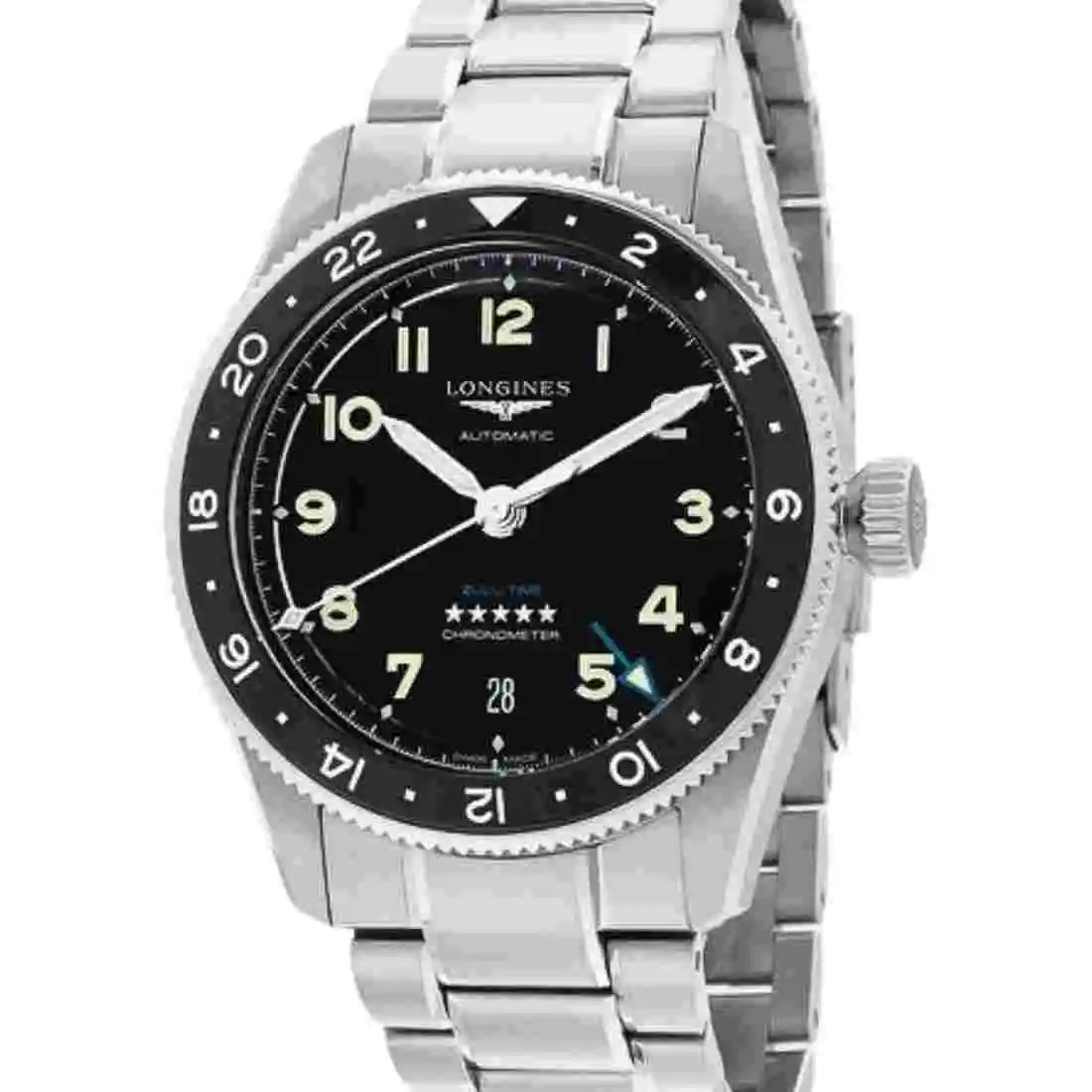 Longines Spirit Automatic Black 39mm