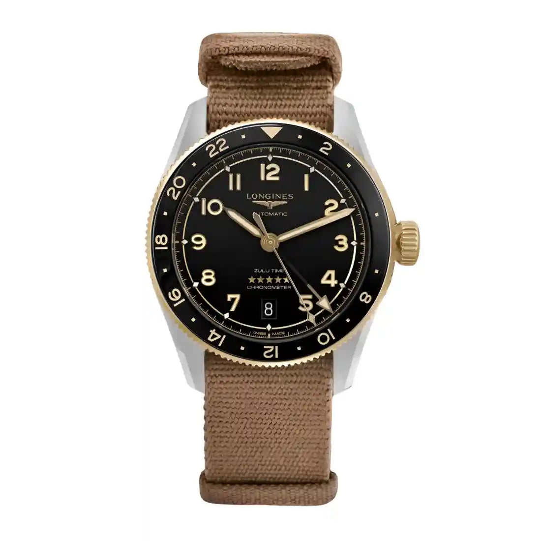 Longines Spirit Automatic Black 39mm