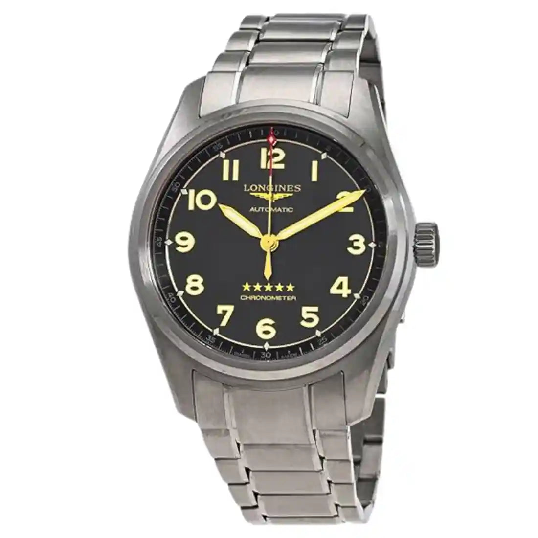 Longines Spirit Automatik Grau