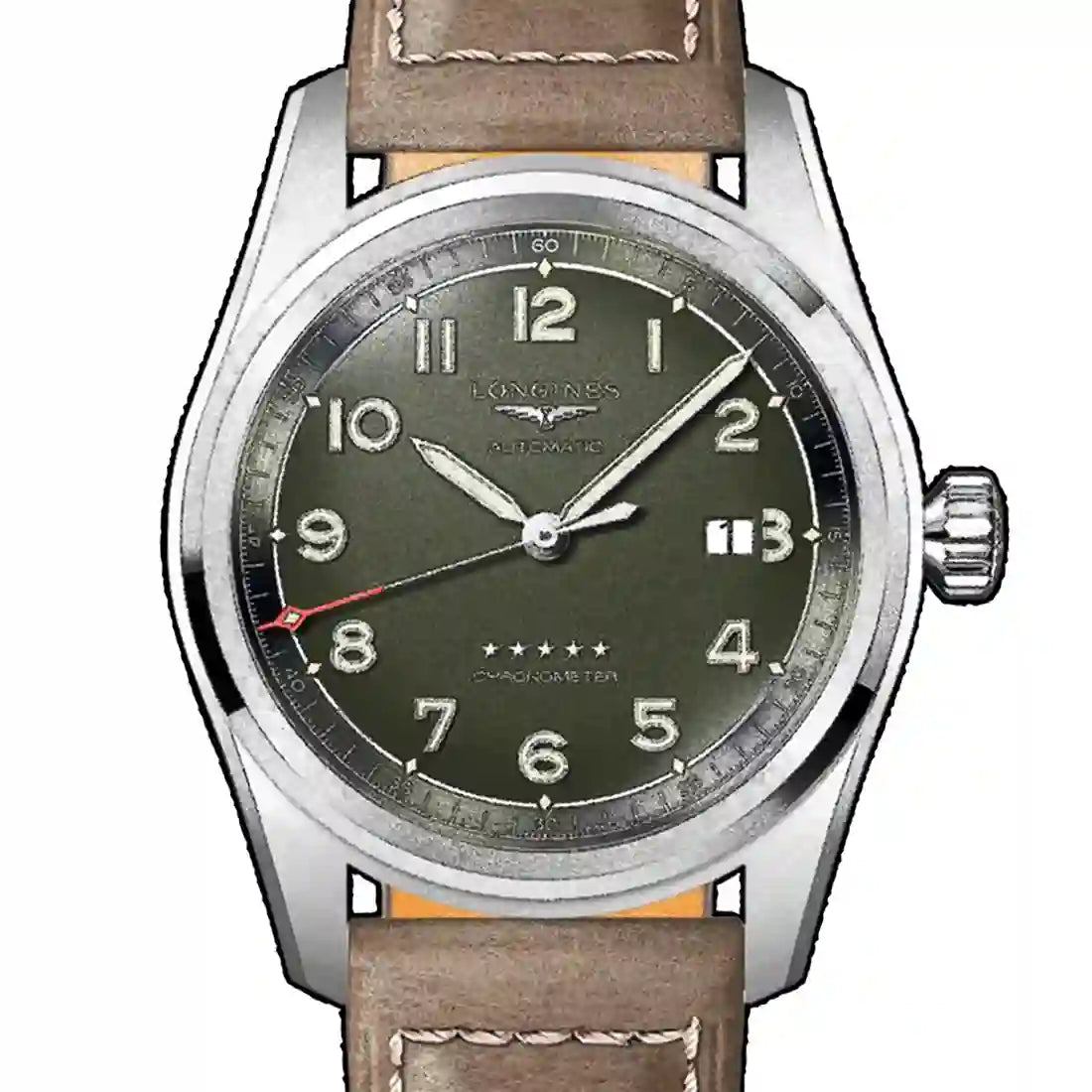 Longines Spirit Automatik Grün