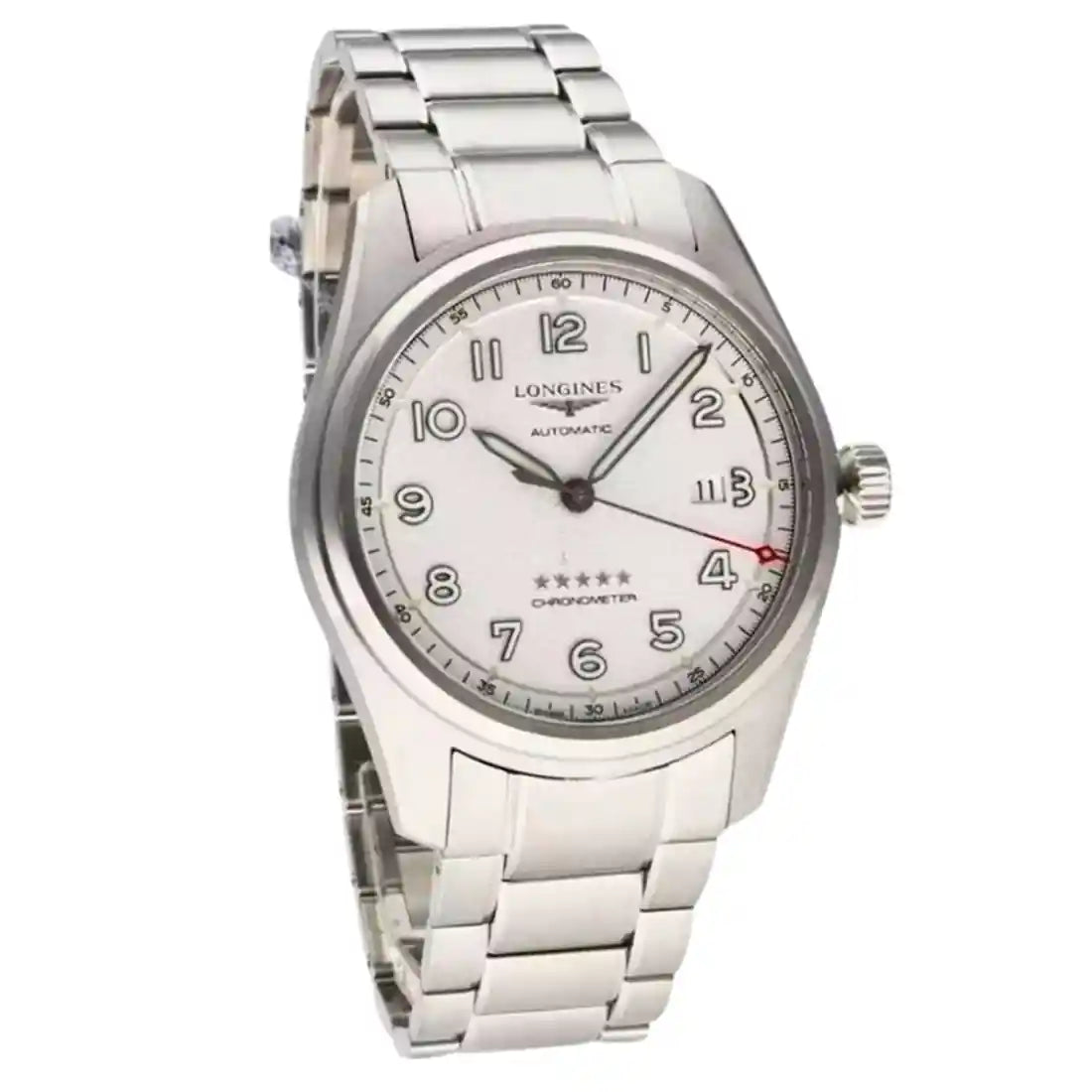 Longines Spirit Automatik Silber