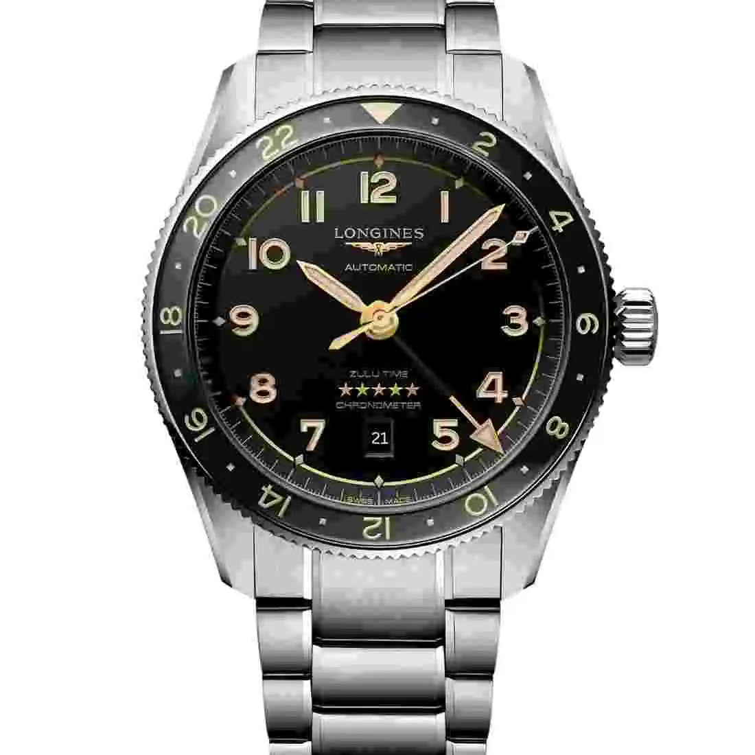 Longines SPIRIT Automatic Black 42mm