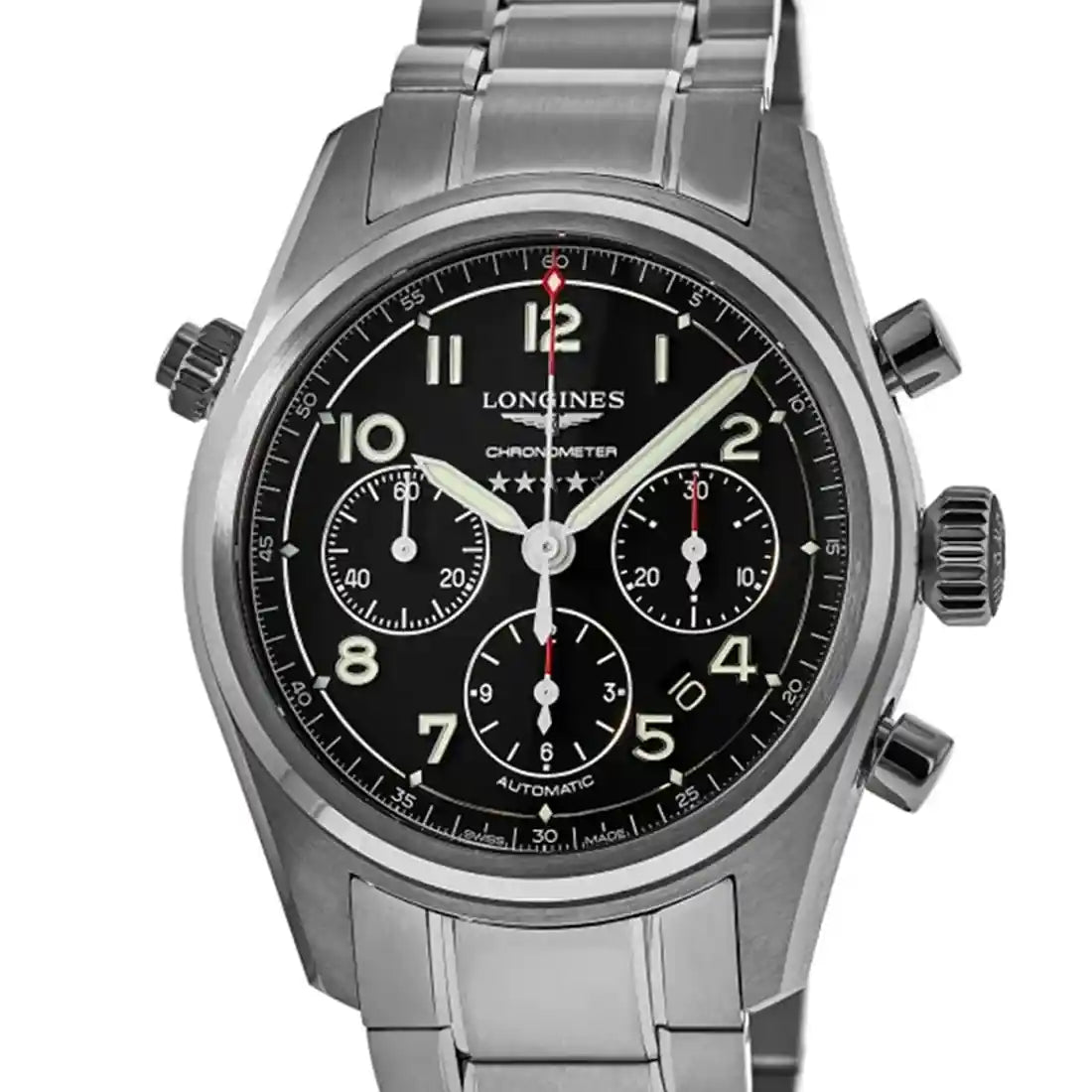 Longines Spirit Automatik Schwarz