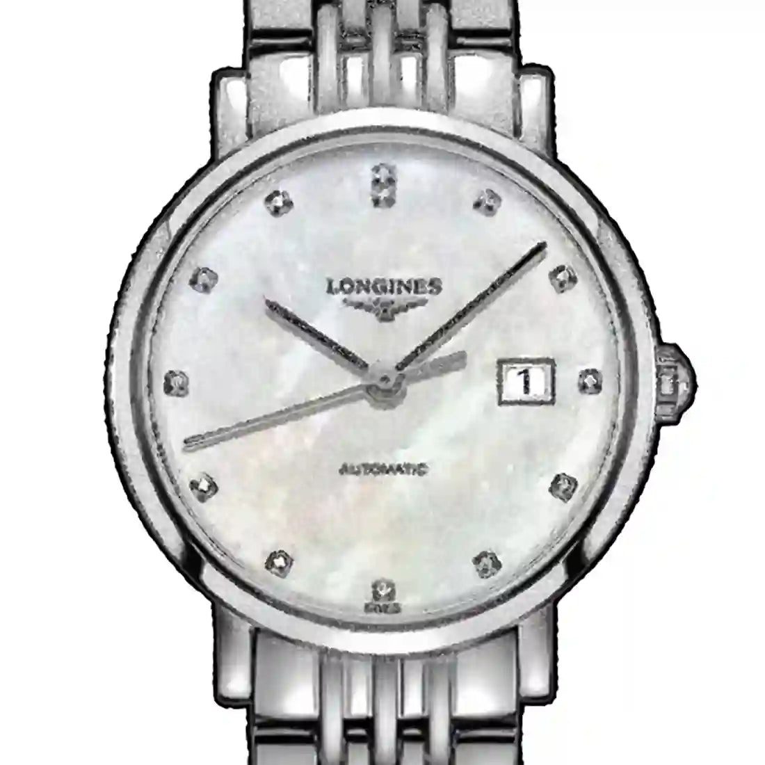 Longines Elegant Automatik Perlmutt