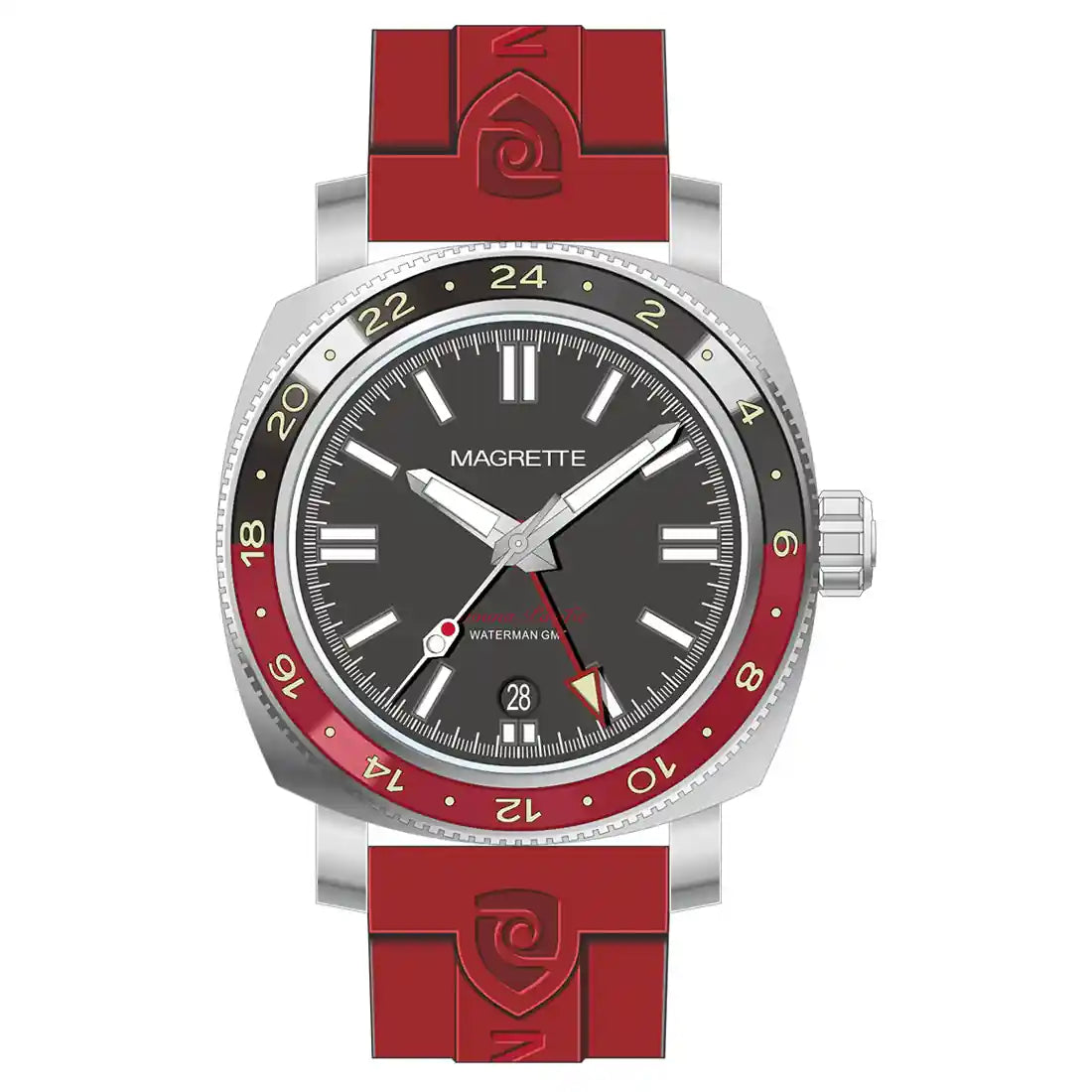 Magrette Moana Pacific Waterman Automatik Schwarz