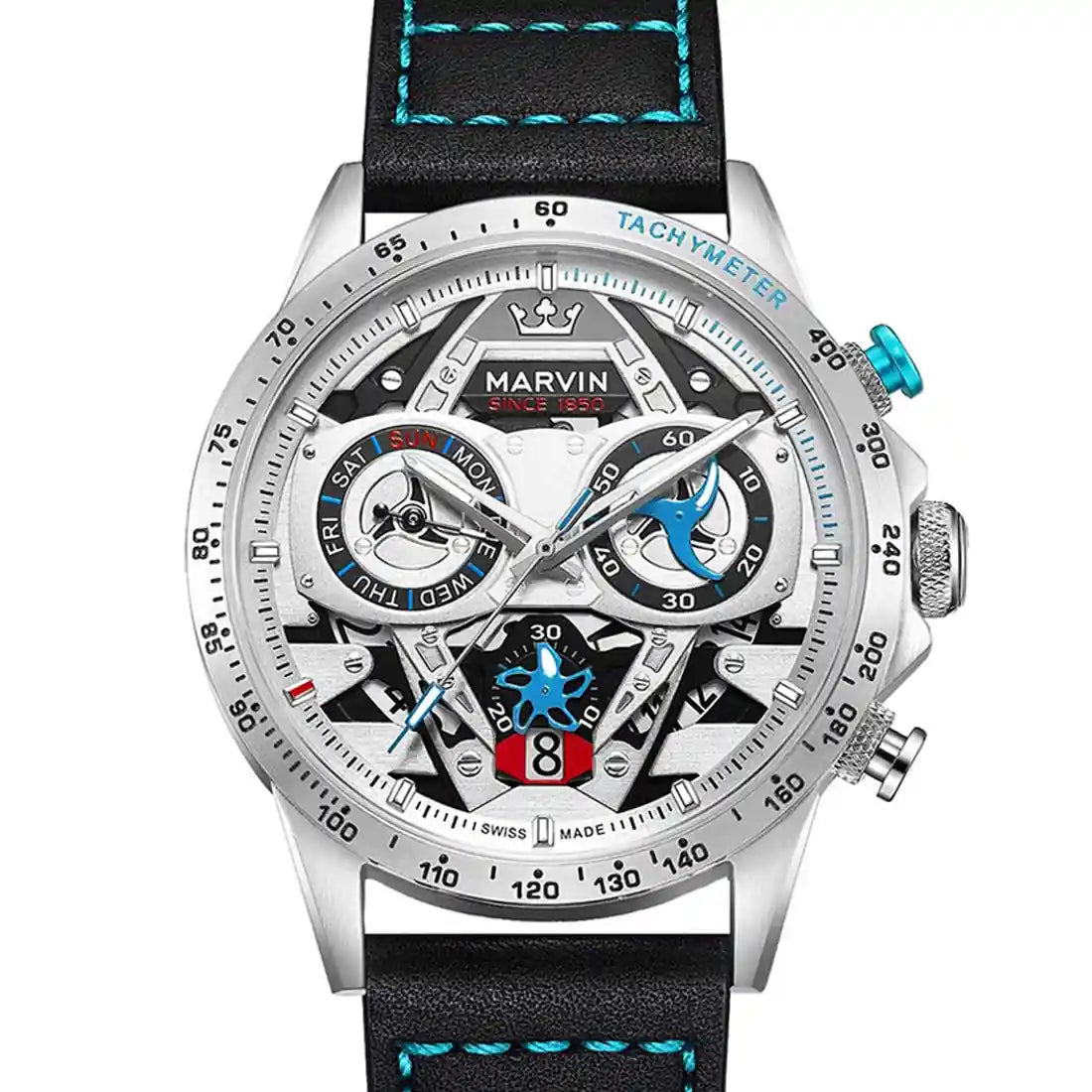 Montre Marvin Expectation Quartz Blanc