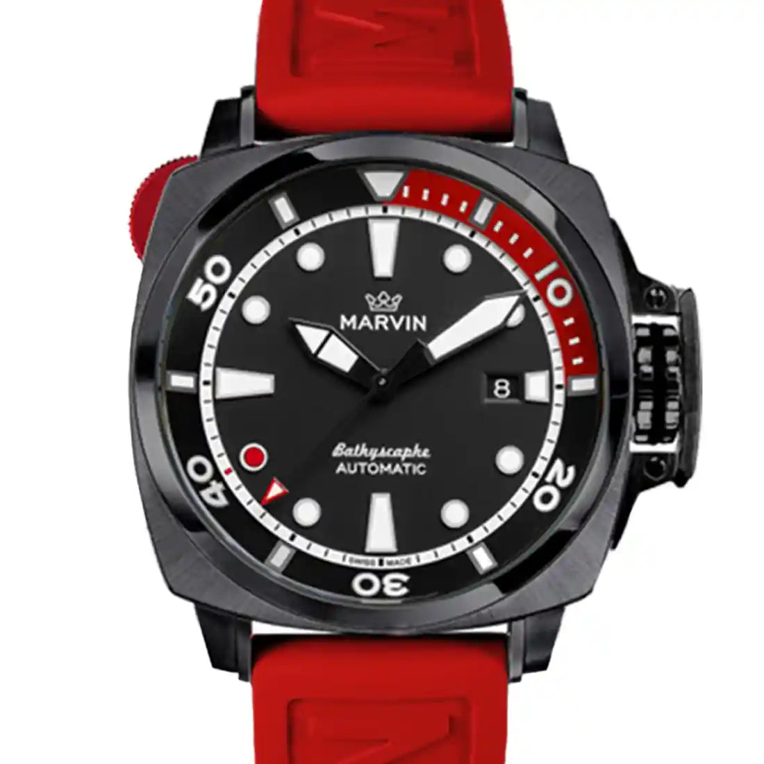 Marvin Watches Malton Bathyscaphe Diver Automatic Black 43mm