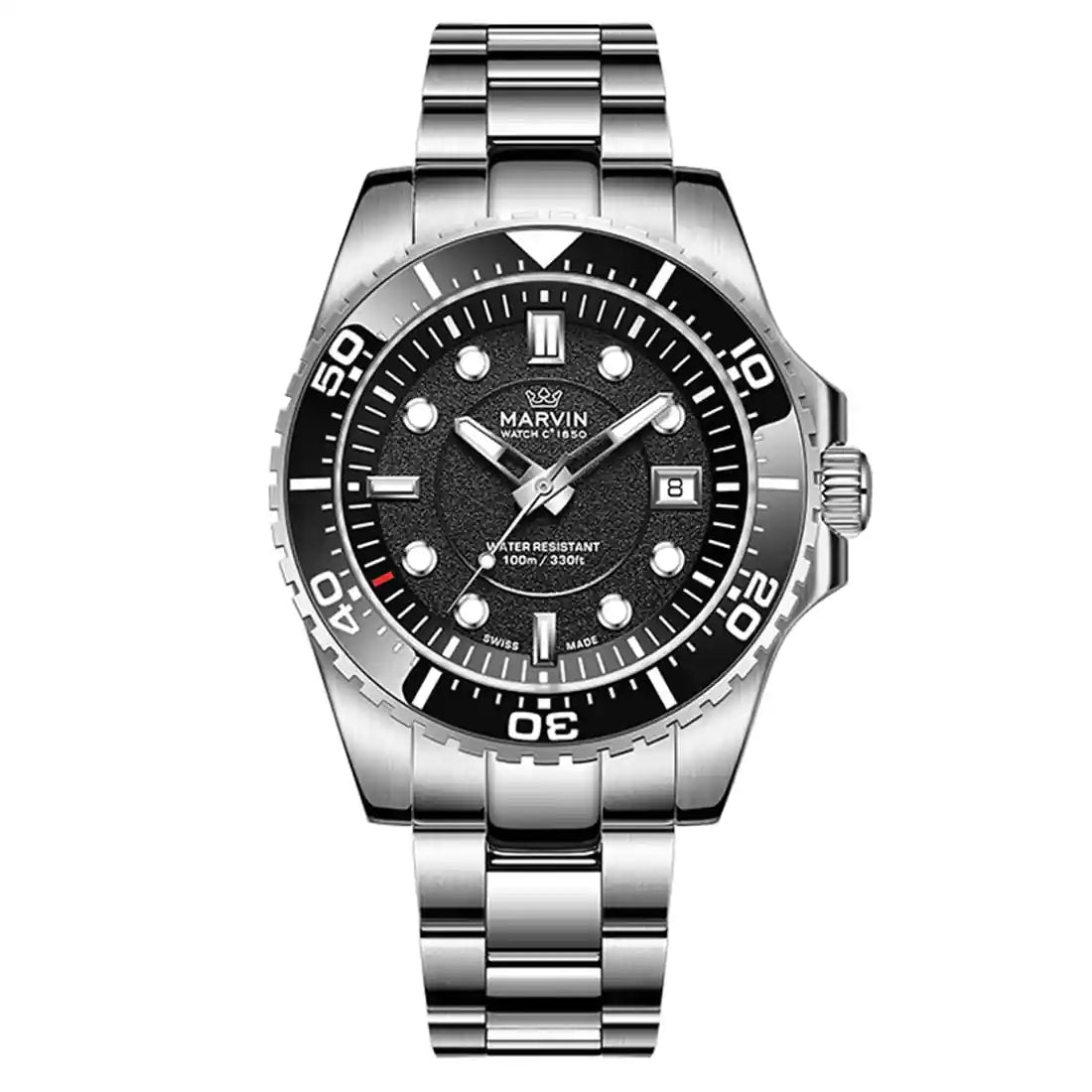 Montre Marvin Malton Diver Automatique Noir