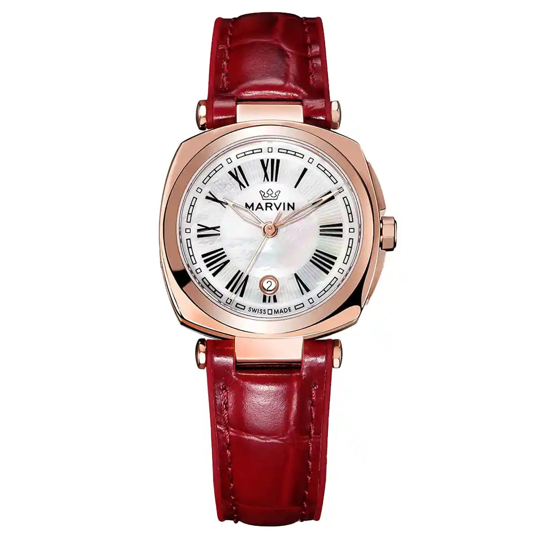 Montre Marvin Malton Rond Quartz Mère De Perle