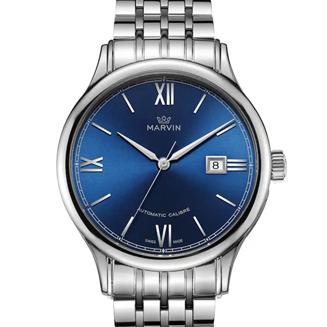 Marvin Watches Malton Round Automatic Blue 41mm