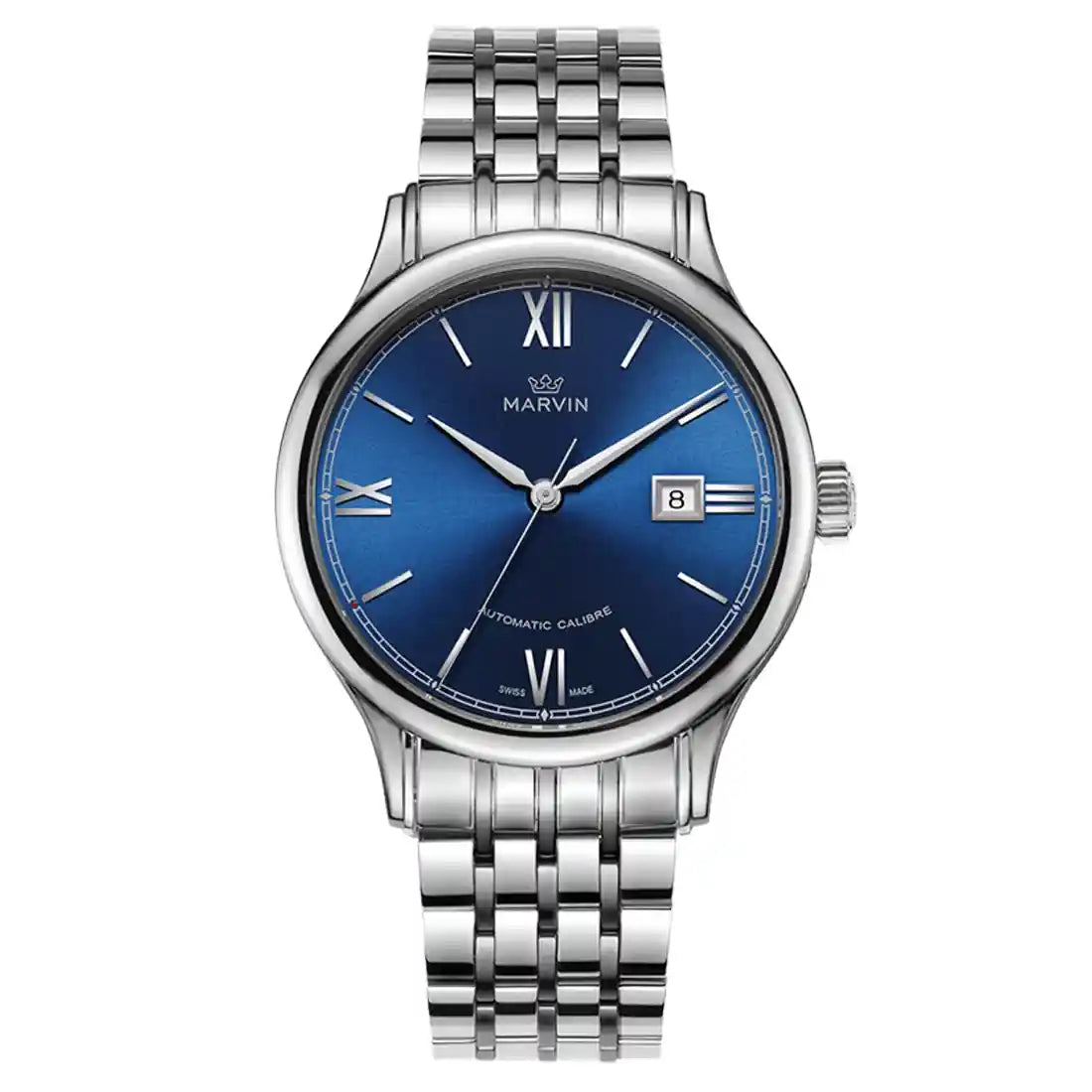 Marvin Watches Malton Round Automatic Blue 41mm