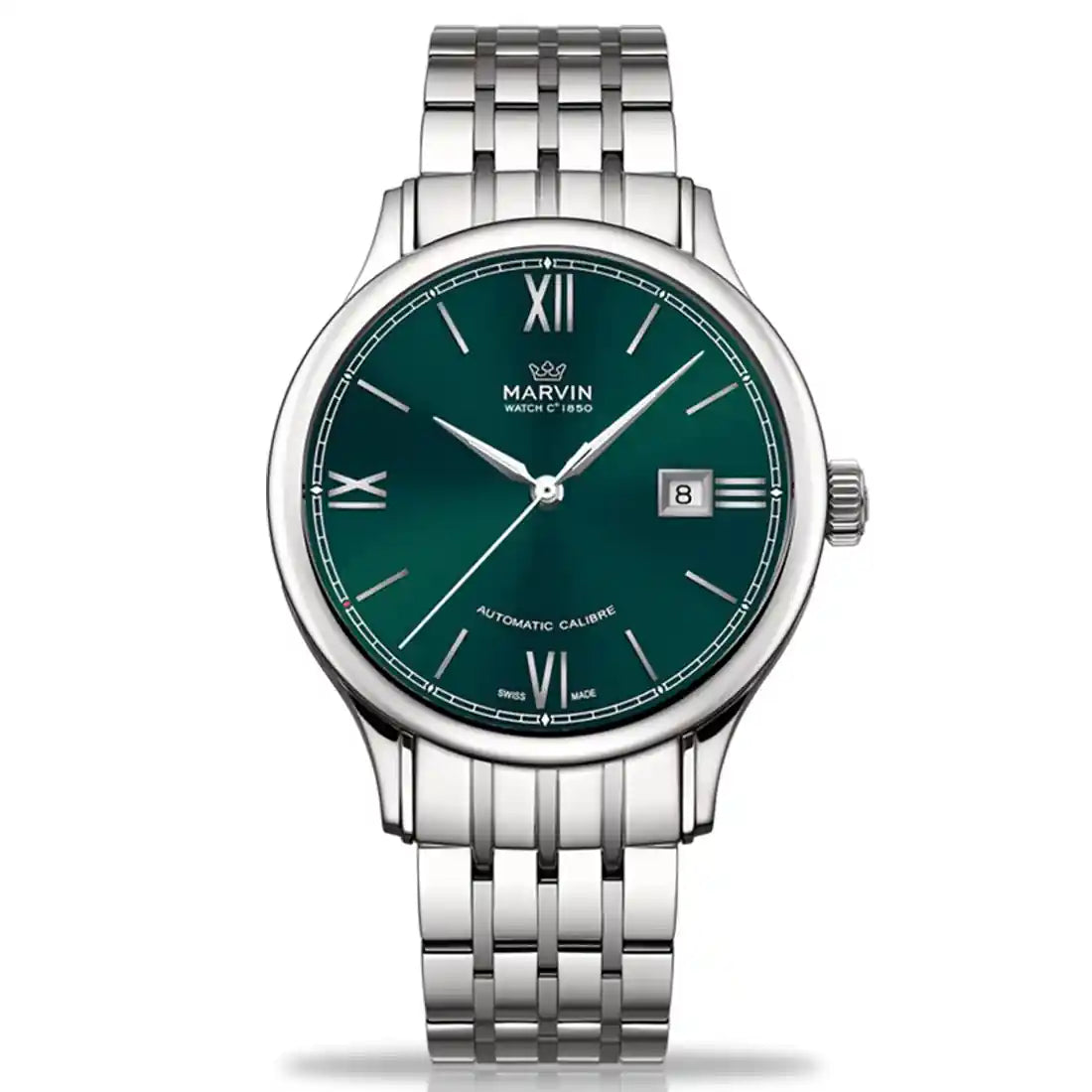 Marvin Watches Malton Round Automatic Green 41mm