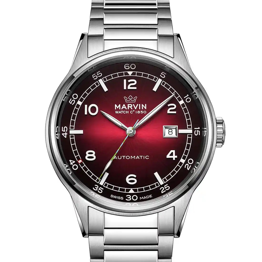 Marvin Watches Origin Automatic Burgundy 44mm