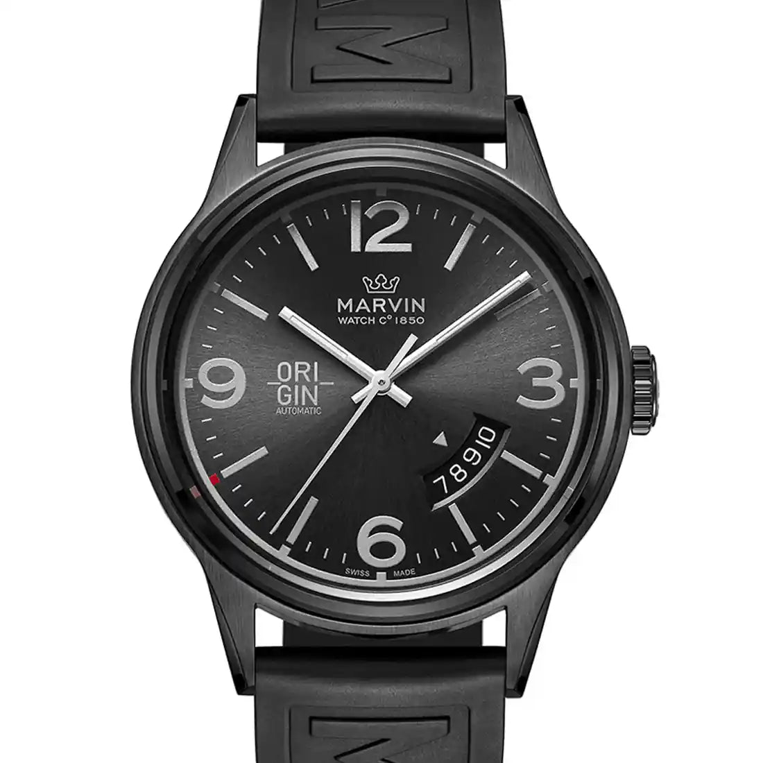 Marvin Watches Origin Automatic Black 44mm