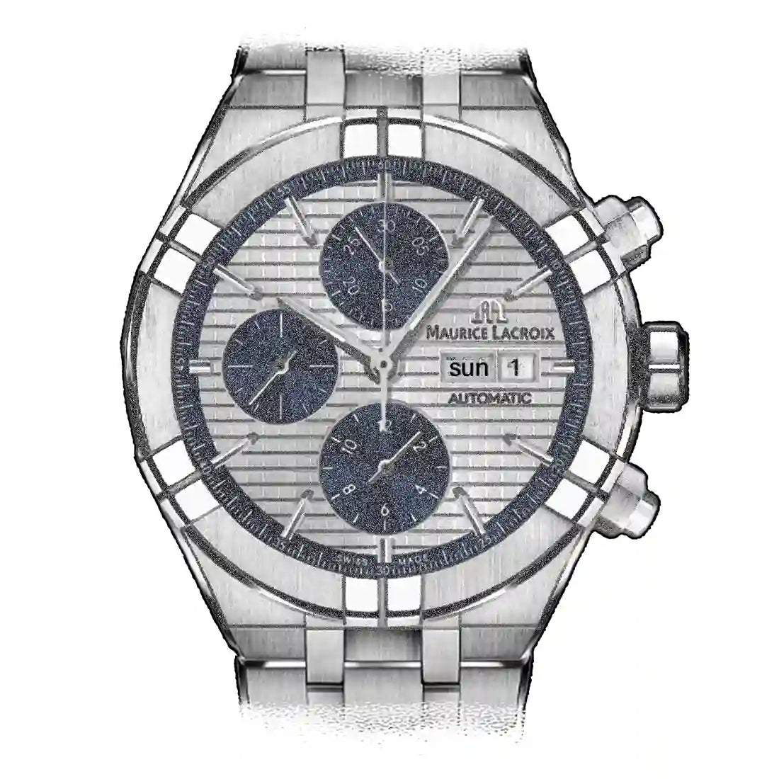 Maurice Lacroix Aikon Automatic Zilver 44 mm