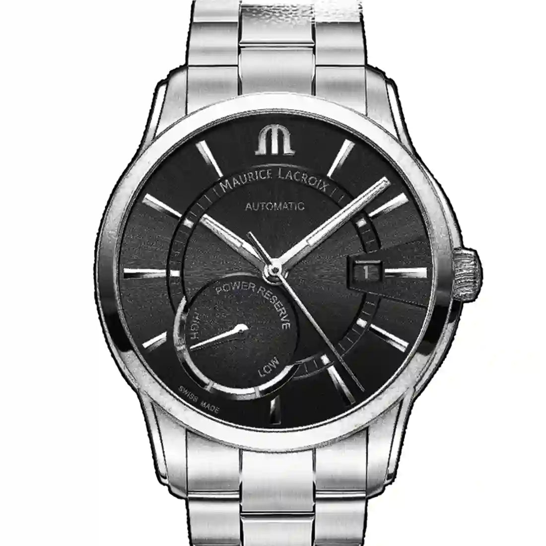 Maurice Lacroix Pontos Automatic Zwart 41 mm