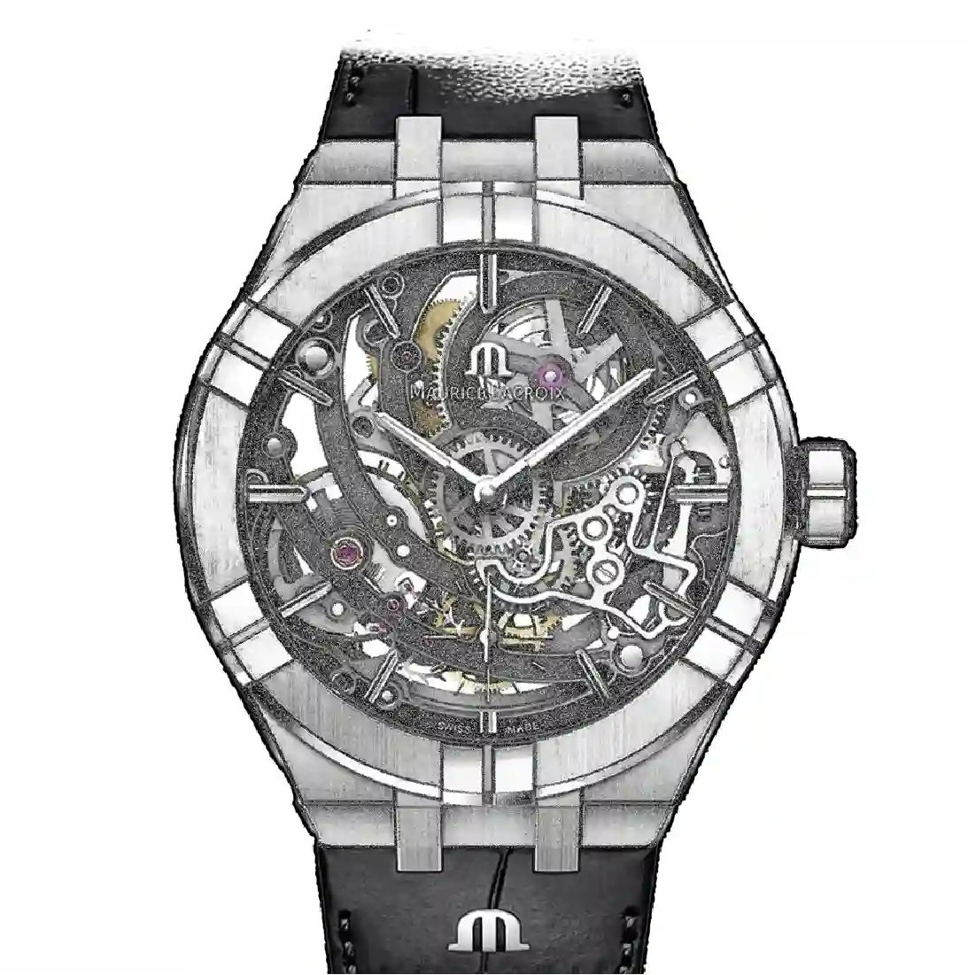 Maurice Lacroix Aikon Automatik Schwarz