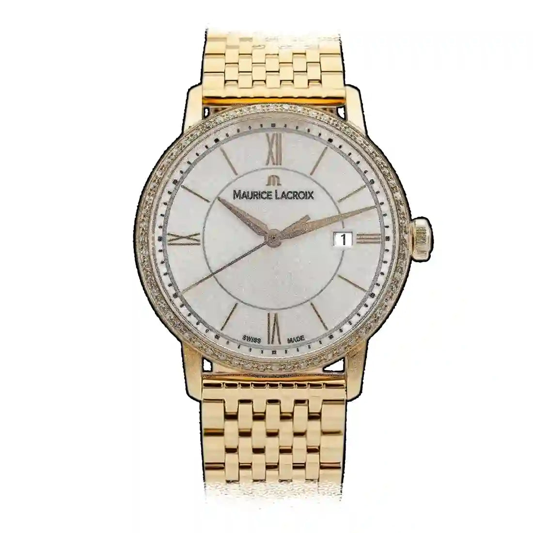 Maurice Lacroix Eliros Quarz Weiß