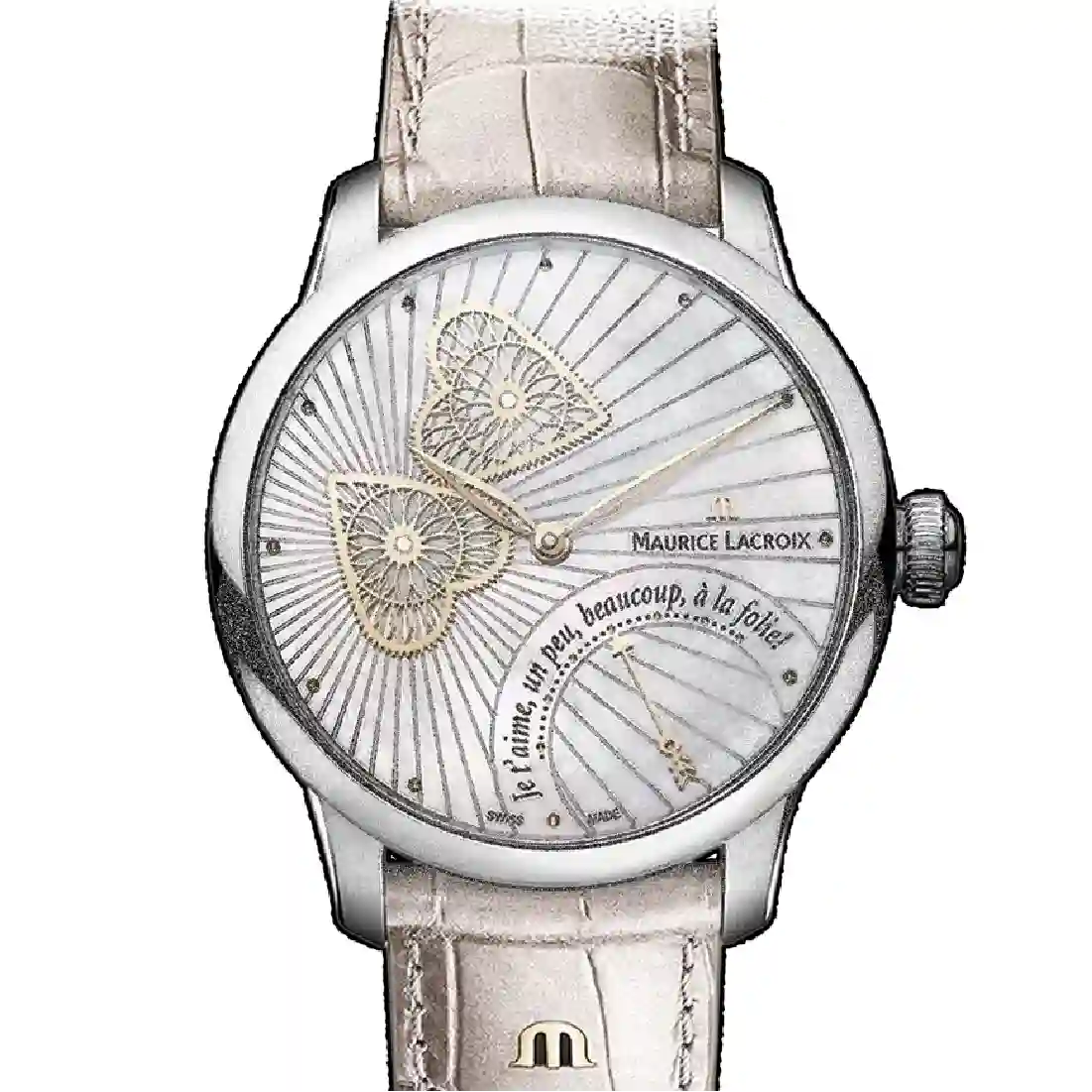 Maurice Lacroix Masterpiece Automatic Zilver 38 mm