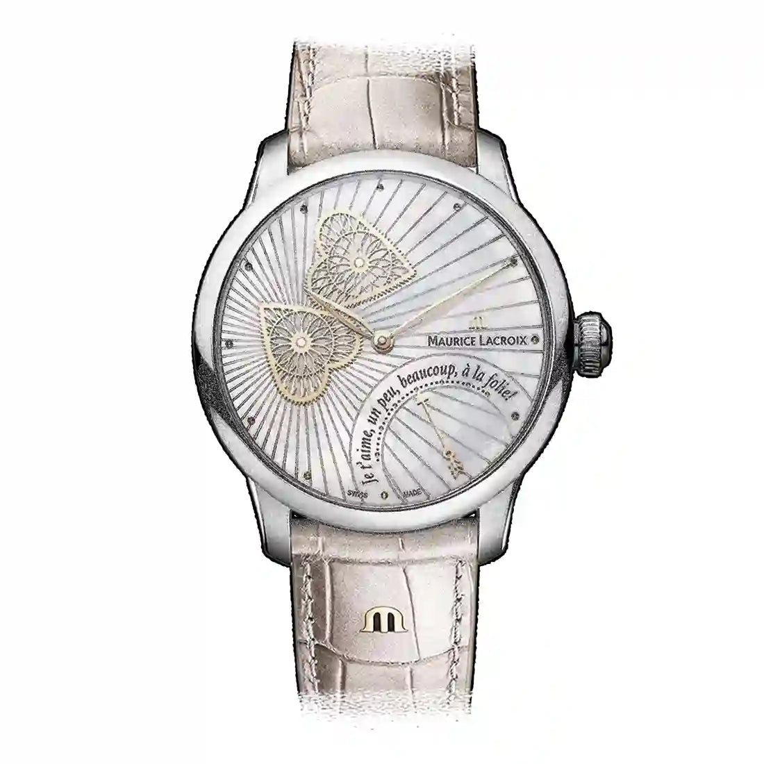 Maurice Lacroix Masterpiece Automatic Zilver 38 mm