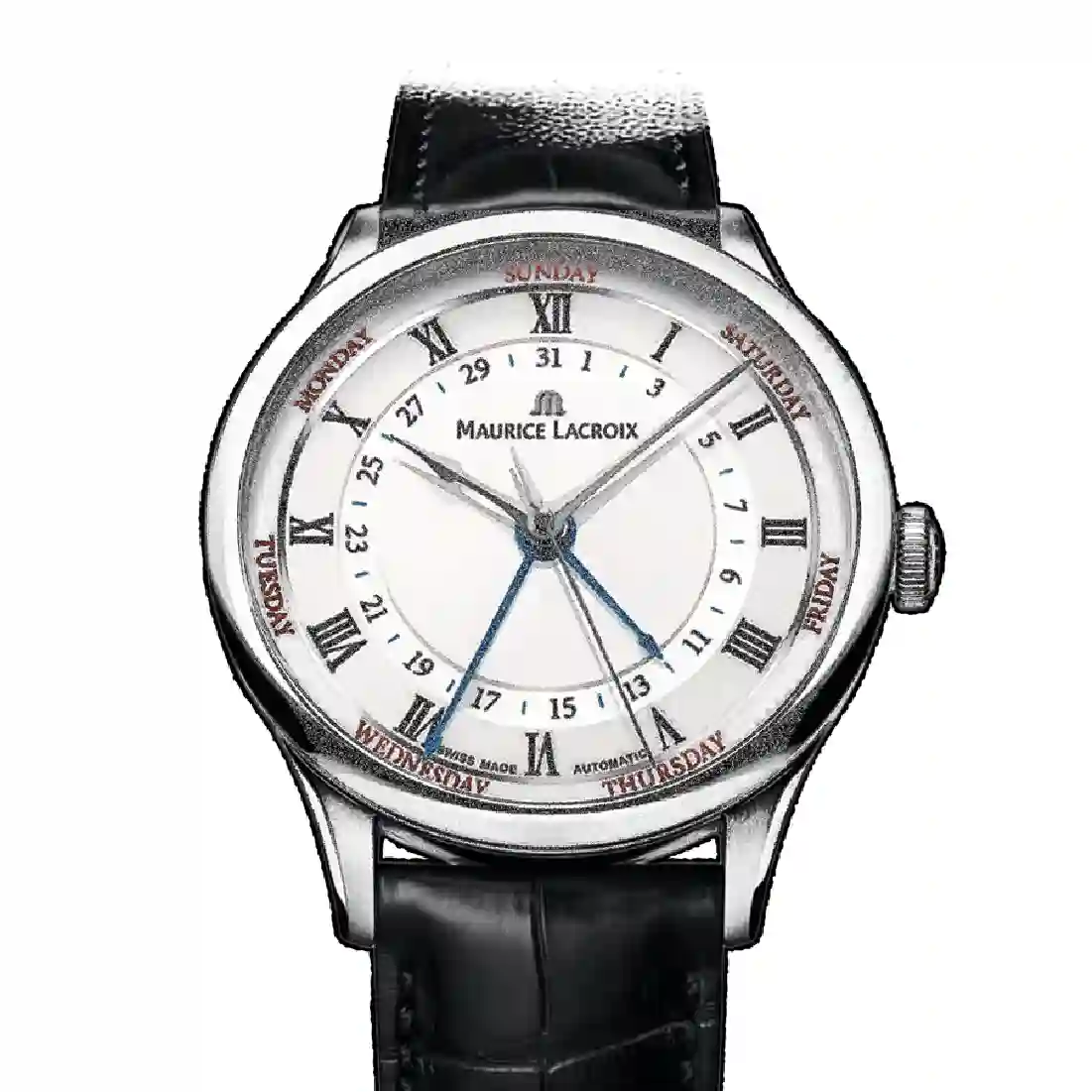 Maurice Lacroix Masterpiece Automatic Zwart 43 mm