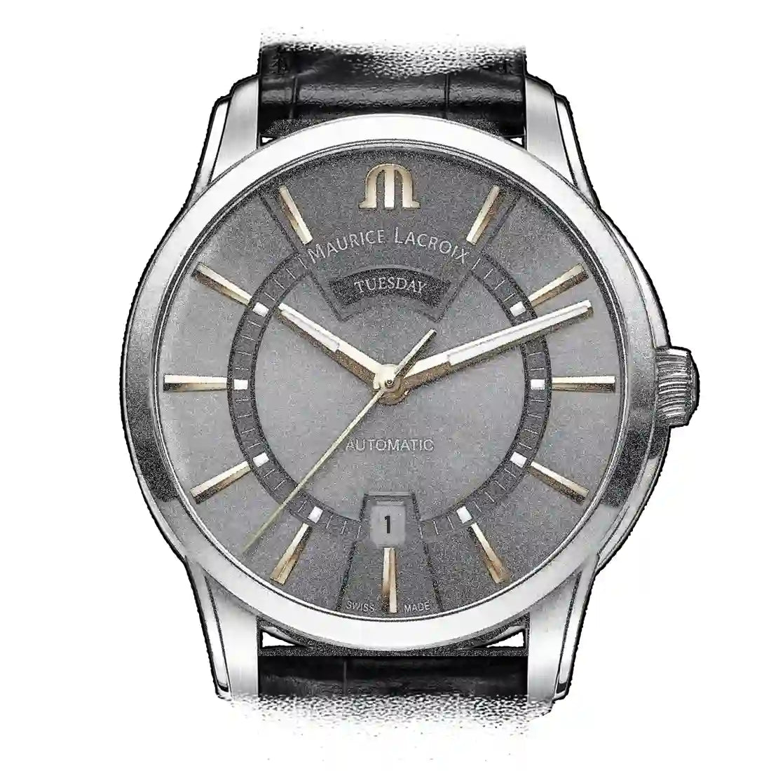 Maurice Lacroix Pontos Automatic Grijs 43 mm