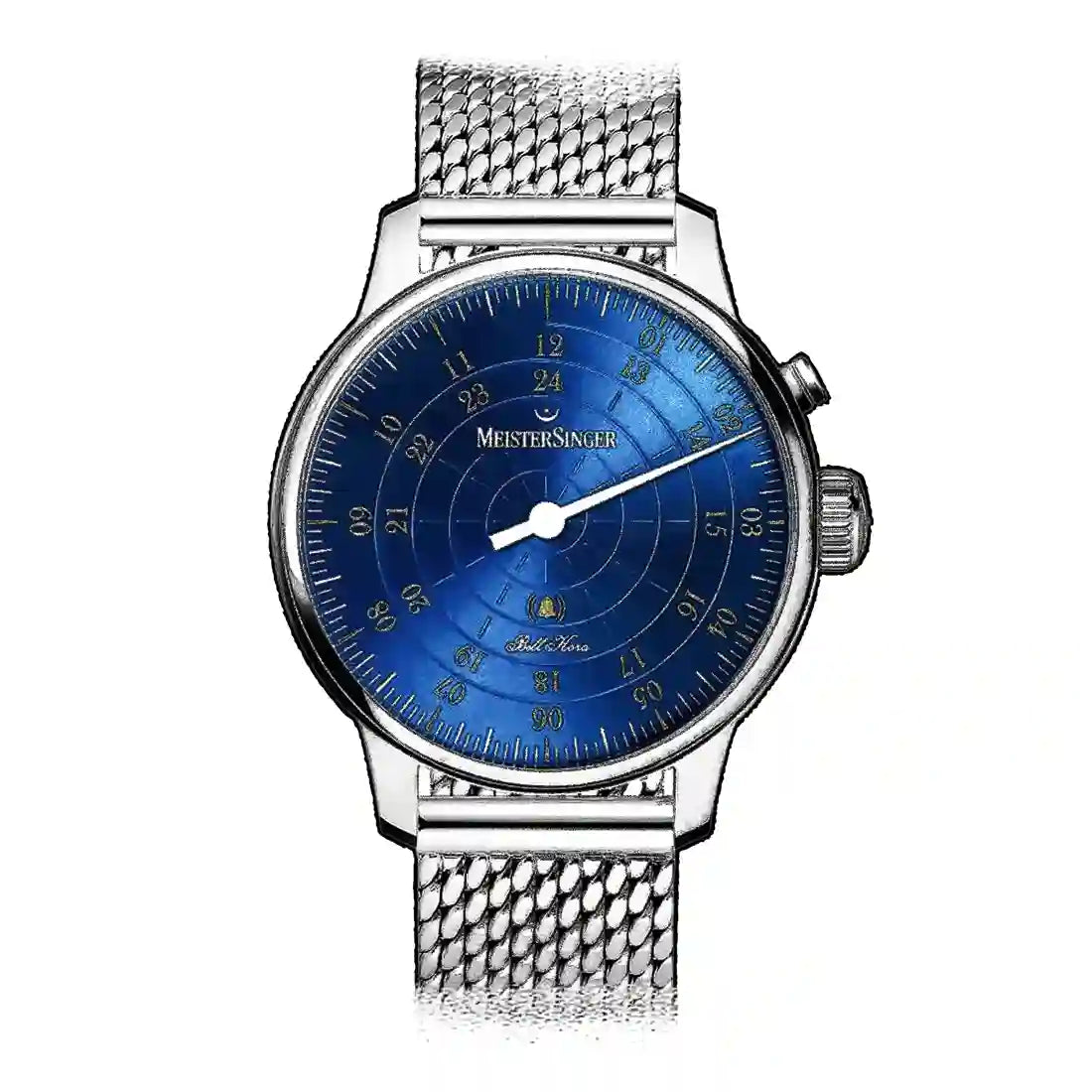 Meistersinger Bell Hora Automatique Bleu 43mm