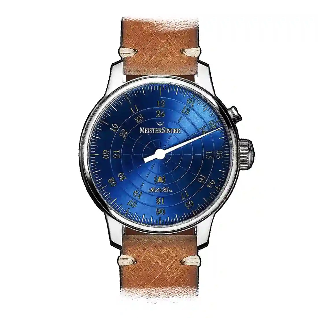 Meistersinger Bell Hora Automatique Bleu 43mm